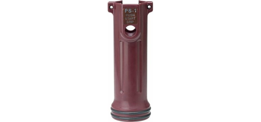 Push-to-start grip attachment 